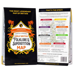 ST&G’s Craftily Conjured Great British Folklore and Superstition Map-The Trails Shop