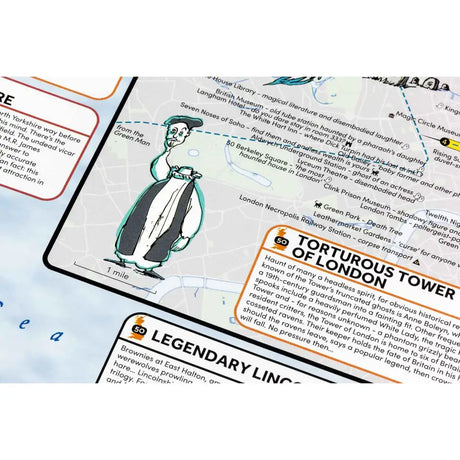 ST&G’s Craftily Conjured Great British Folklore and Superstition Map-The Trails Shop