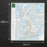 ST&G's Delightfully Stuffed Great British Food and Drink Map-The Trails Shop