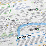 ST&G's Delightfully Stuffed Great British Food and Drink Map-The Trails Shop