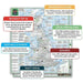 ST&G's Delightfully Stuffed Great British Food and Drink Map-The Trails Shop