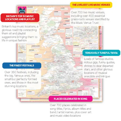 ST&G's Fastidiously Orchestrated Great British Music Map-The Trails Shop