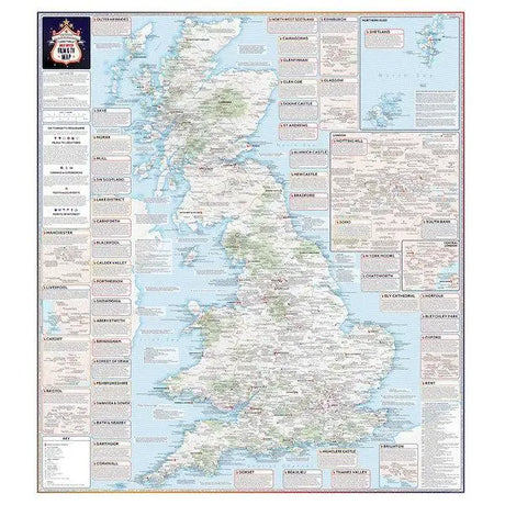 ST&G's Lavishly Produced Great British Film and TV Map-The Trails Shop