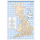 ST&G's Slightly Overcooked Map of Tasty British Place Names-The Trails Shop
