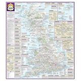 ST&G’s Thrillingly Plotted Great British Literature Map-The Trails Shop