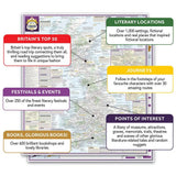 ST&G’s Thrillingly Plotted Great British Literature Map-The Trails Shop