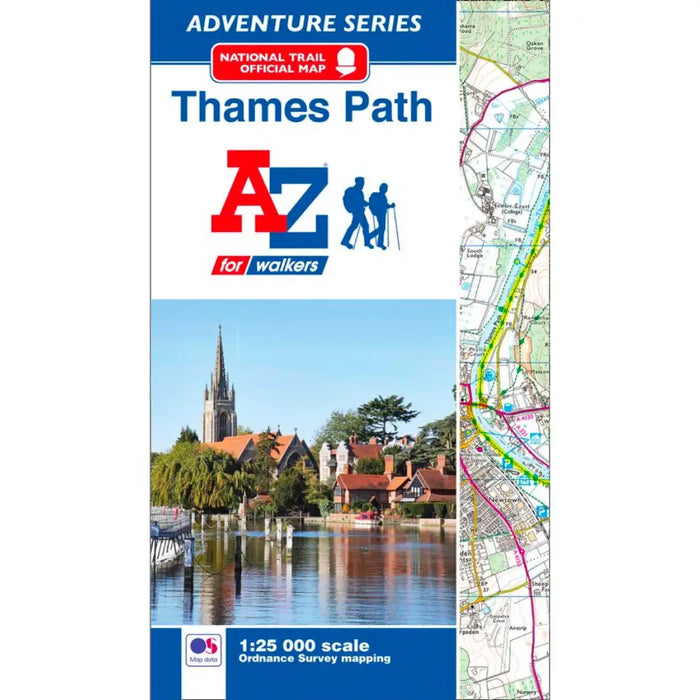 Thames Path A-Z Adventure Atlas-The Trails Shop