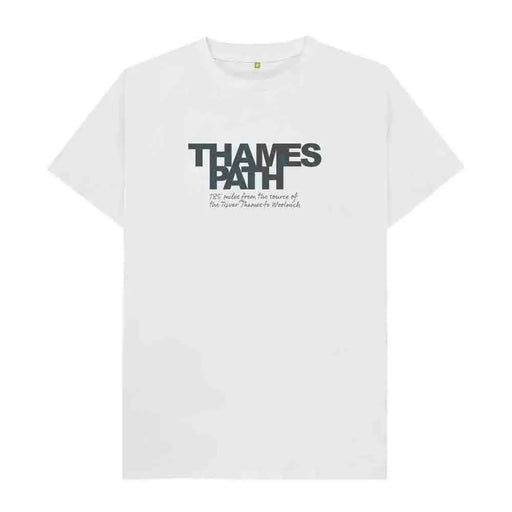 Thames Path National Trail T-Shirt Men's White