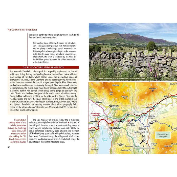 The Coast to Coast Cycle Route Irish Sea to North Sea The