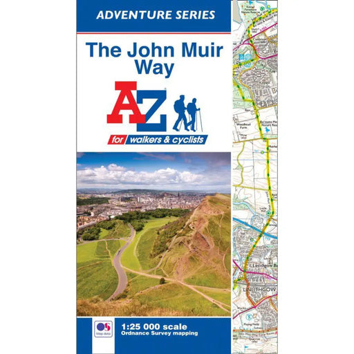 The John Muir Way A-Z Adventure Atlas-The Trails Shop
