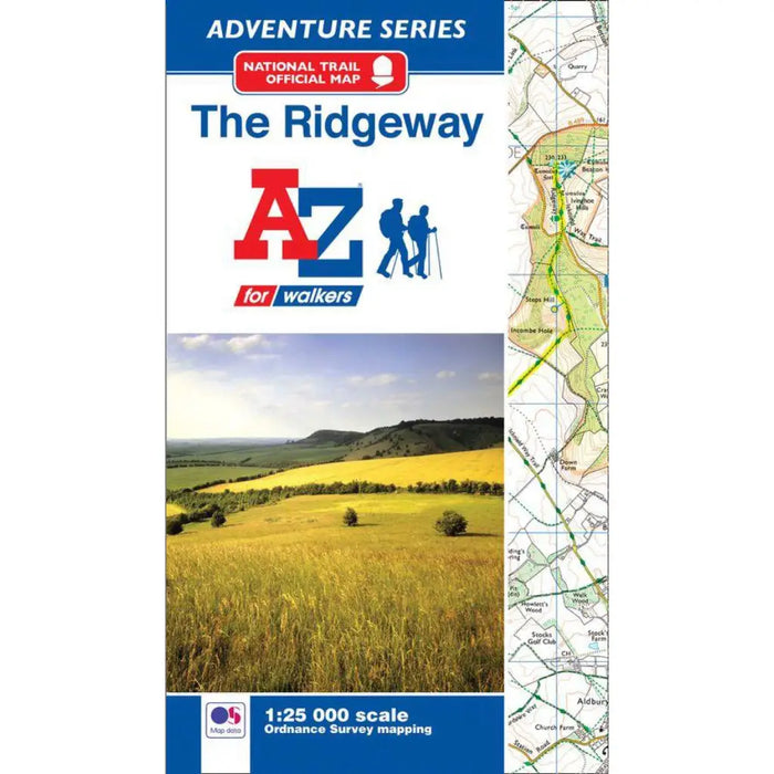 The Ridgeway A-Z Adventure Atlas-The Trails Shop
