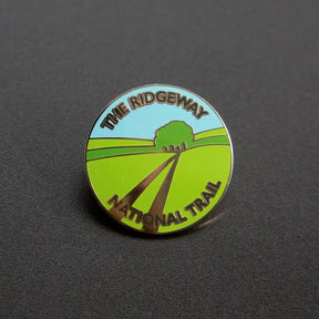 The Ridgeway enamel badge-The Trails Shop