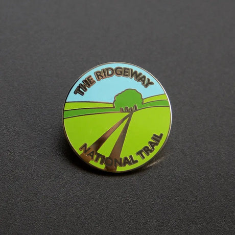 The Ridgeway enamel badge-The Trails Shop