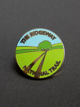 The Ridgeway enamel badge