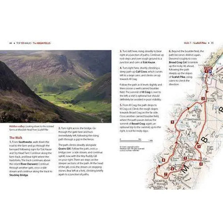 Top 10 Walks - Lake District: High Fells-The Trails Shop