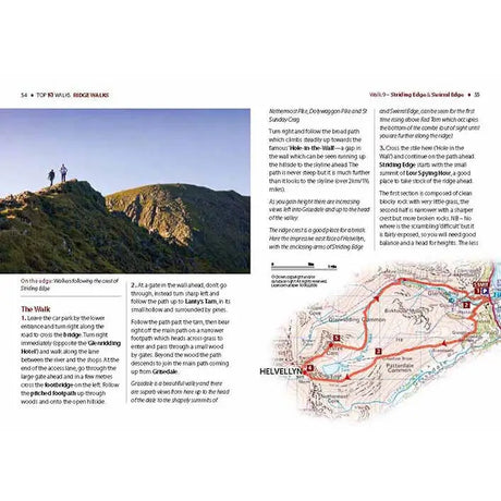 Top 10 Walks - Lake District: Ridge Walks-The Trails Shop