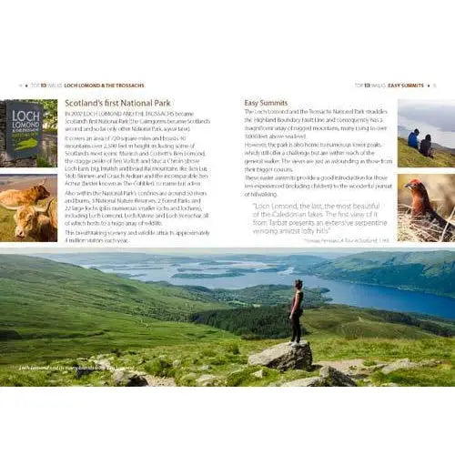 Top 10 Walks - Loch Lomond & The Trossachs: Hill Walks & Easy Summits-The Trails Shop