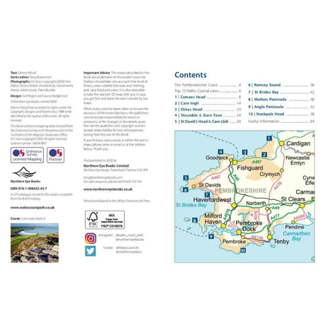 Top 10 Walks - Wales Coast Path: Pembrokeshire Coastal Viewpoints-The Trails Shop