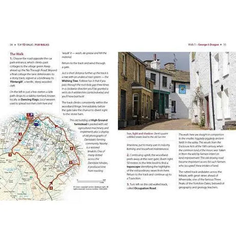 Top 10 Walks - Yorkshire Dales: Pub Walks-The Trails Shop