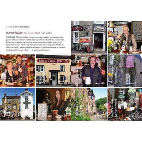 Top 10 Walks - Yorkshire Dales: Pub Walks-The Trails Shop