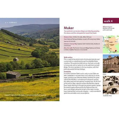 Top 10 Walks - Yorkshire Dales: Dales & Valleys-The Trails Shop