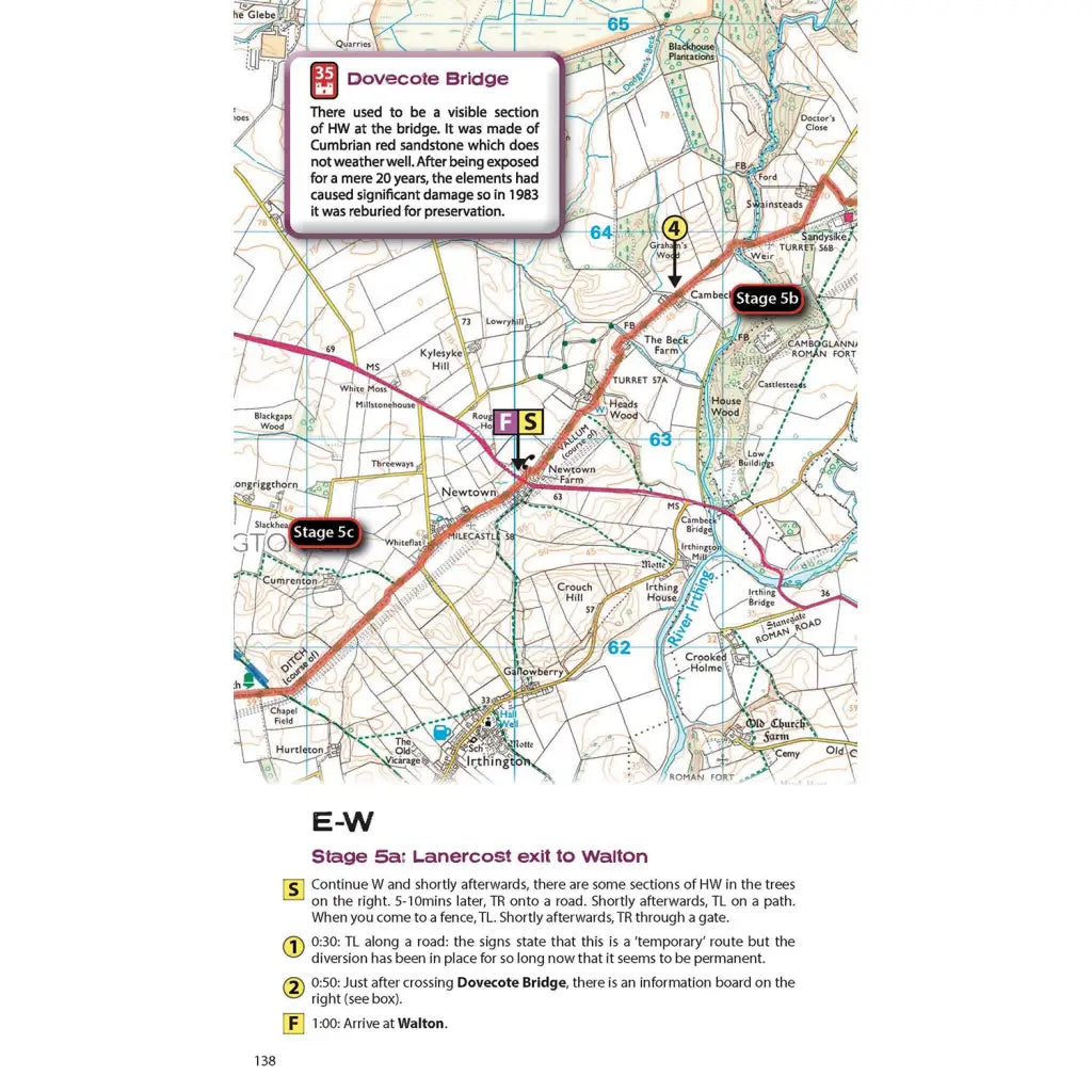 Trekking Hadrian’s Wall Path - Print Books