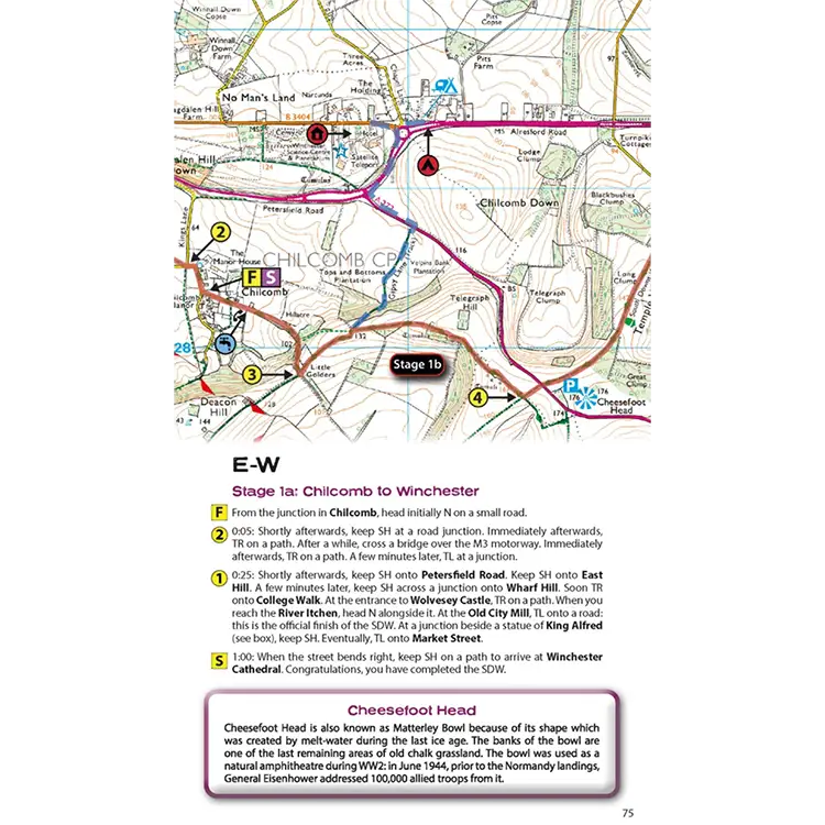 Trekking the South Downs Way - Print Books