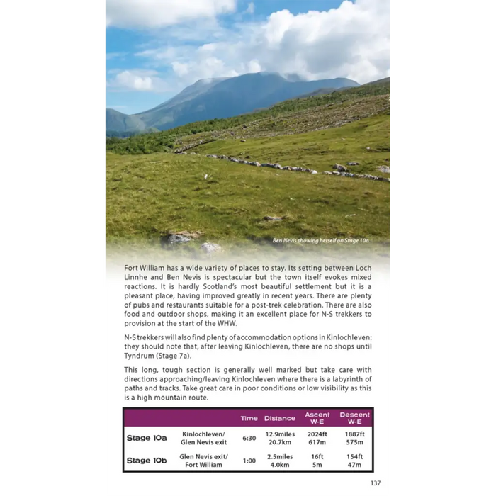 Trekking the West Highland Way - Print Books
