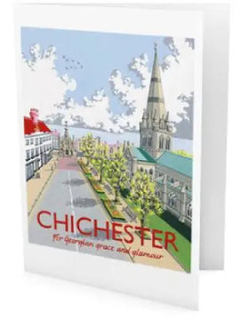 Vintage travel greeting cards