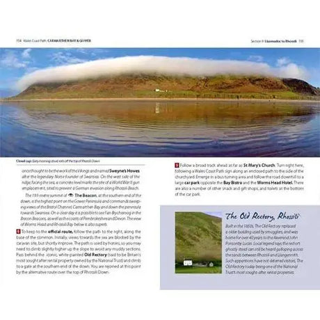 Wales Coast Path: Carmarthen Bay & Gower-The Trails Shop