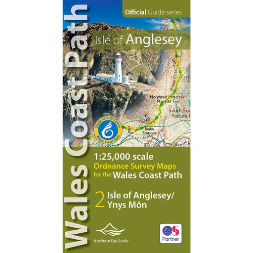 Wales Coast Path: Isle of Anglesey OS Map Atlas-The Trails Shop
