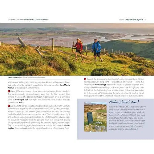 Wales Coast Path Snowdonia Ceredigion Coast - Internal Page 4 - The Trails Shop