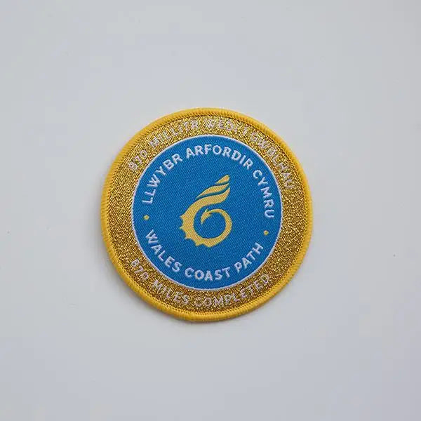 Wales Coast Path woven badge-Wales Coast Path-The Trails Shop