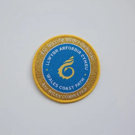 Wales Coast Path woven badge-Wales Coast Path-The Trails Shop