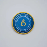 Wales Coast Path woven badge-Gower and Swansea Bay-The Trails Shop