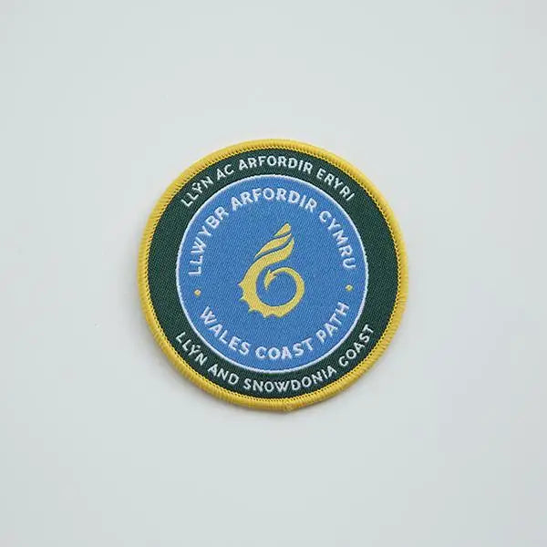 Wales Coast Path woven badge-Llŷn And Snowdonia Coast-The Trails Shop