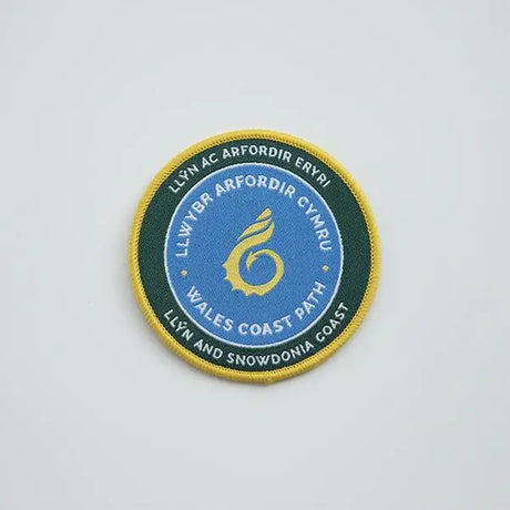 Wales Coast Path woven badge-Llŷn And Snowdonia Coast-The Trails Shop