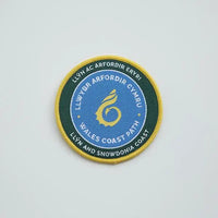 Wales Coast Path woven badge-Llŷn And Snowdonia Coast-The Trails Shop