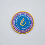 Wales Coast Path woven badge-North Wales Coast and Dee Estuary-The Trails Shop