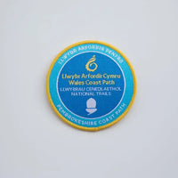 Wales Coast Path woven badge-Pembrokeshire Coast Path-The Trails Shop