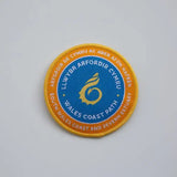Wales Coast Path woven badge-South Wales Coast and Severn Estuary-The Trails Shop