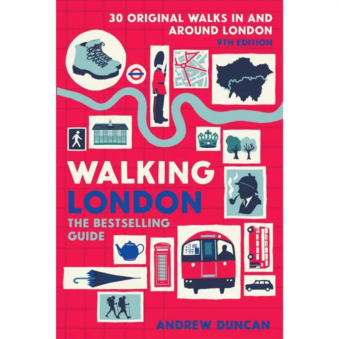 Walking London walks in and around London Andrew Duncan cover
