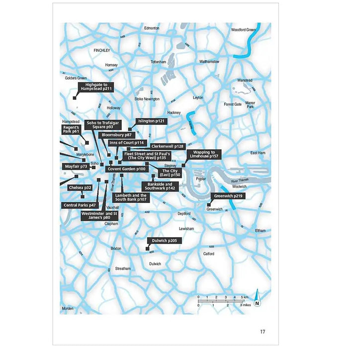 Walking London walks in and around London Andrew Duncan map