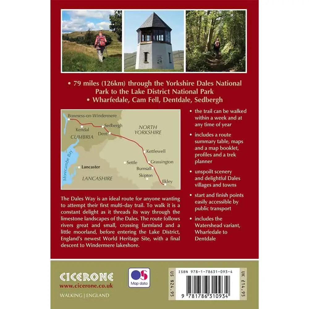 Walking The Dales Way - Print Books