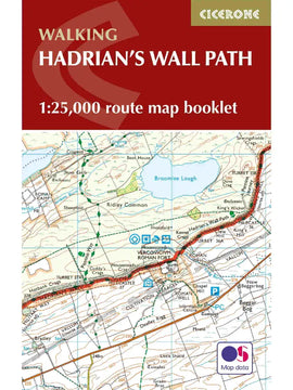 Walking the Hadrian's Wall Path map booklet