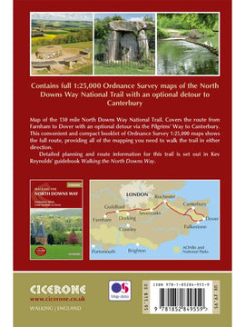 Walking the North Downs Way map booklet