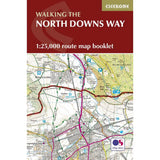 North Downs Way map booklet cover Cicerone - The Trails Shop
