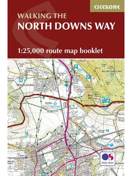 Walking the North Downs Way map booklet