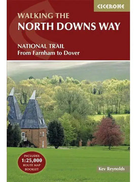 Walking the North Downs Way - guidebook with map