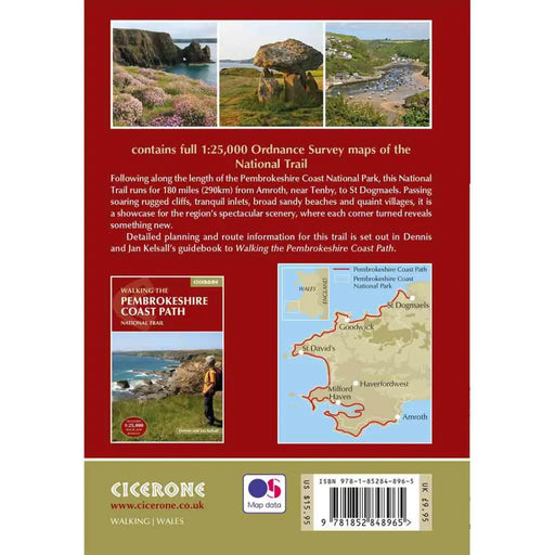 Walking the Pembrokeshire Coast Path map booklet - Print